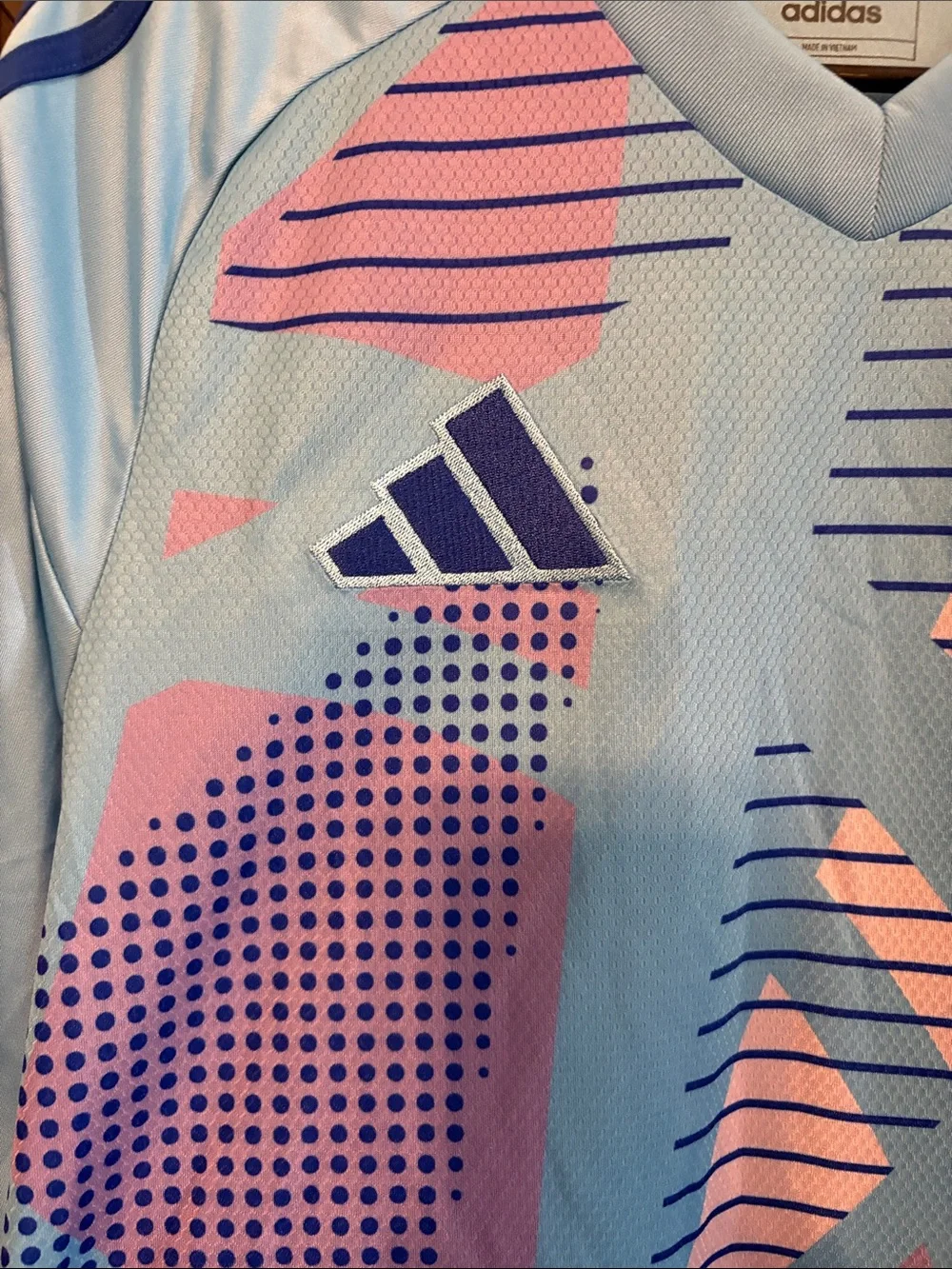 adidas light blue
